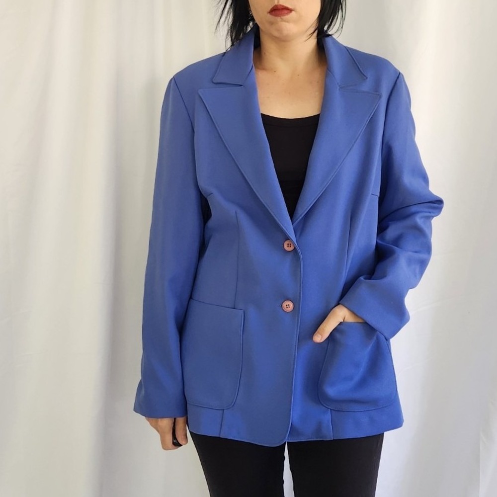 80s‎ Periwinkle Blazer